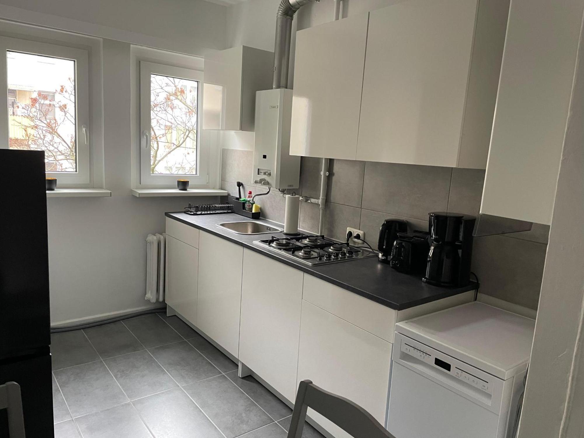 Ferienwohnung Sonne & Beton Berlin Exterior foto